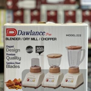 Dawlance Blender+Dry Mill+Chopper