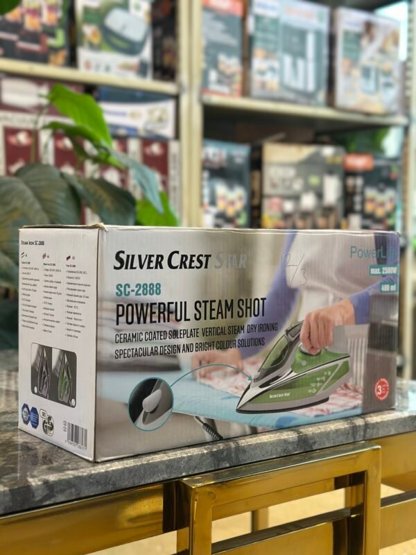 SILVER CREST POWERFUL STEAM SHOT
