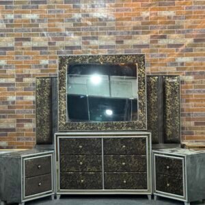 The Luxe Noir Bed