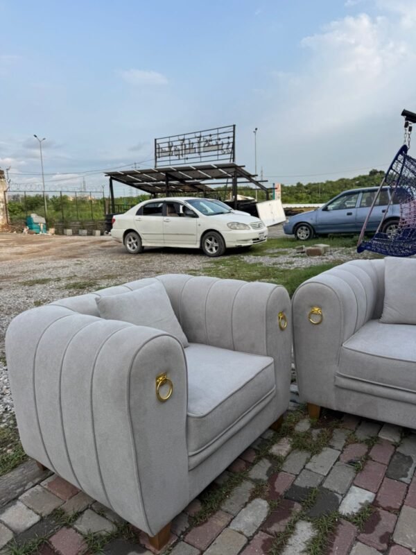 CloudNest 5-Seater Towel Sofa Set - Image 3