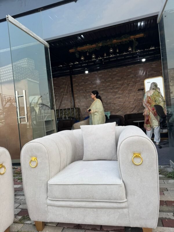 CloudNest 5-Seater Towel Sofa Set - Image 4