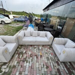 CloudNest 5-Seater Towel Sofa Set