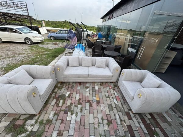 CloudNest 5-Seater Towel Sofa Set