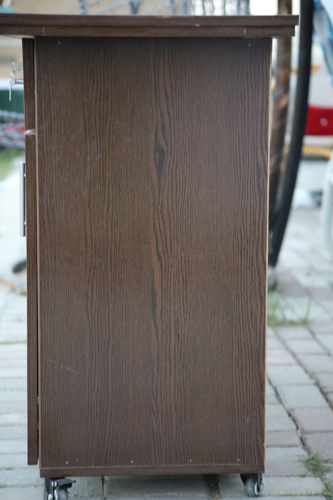 Modern Rolling Storage Cabinet - Image 7