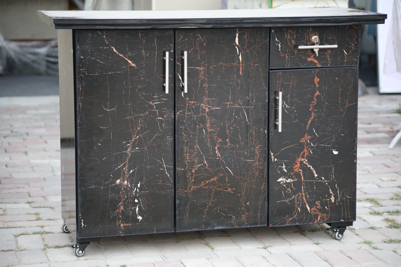 Modern Rolling Storage Cabinet - Image 12