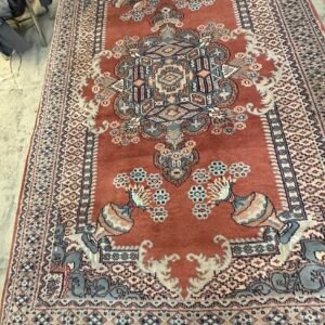 Handmade Oriental Wool Rug | Classic Persian Design Carpet | 8.1 x 5.1 ft Area Rug | Premium Quality