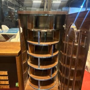 Stylish Wooden Spinner Shoes Rack