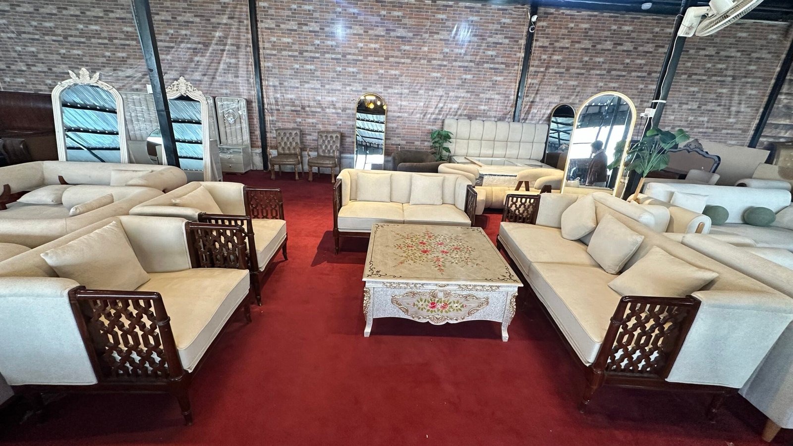 Luxury 7 Seater Sofa Set | Premium Living Room Sofa | Modern Design – Islamabad Auctioneers