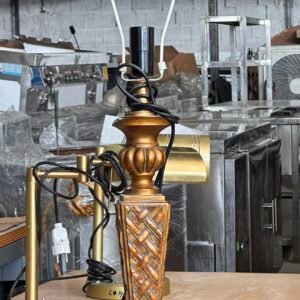 Drexel Luxury Table Lamp | Classic Antique Finish | Elegant Home Décor