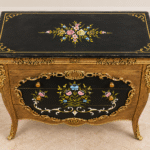 Vintage Floral 3-Drawer Chest