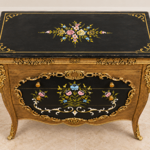 Vintage Floral 3-Drawer Chest
