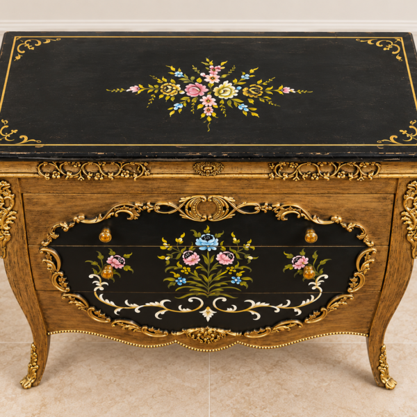 vintage-floral-3-drawer-chest