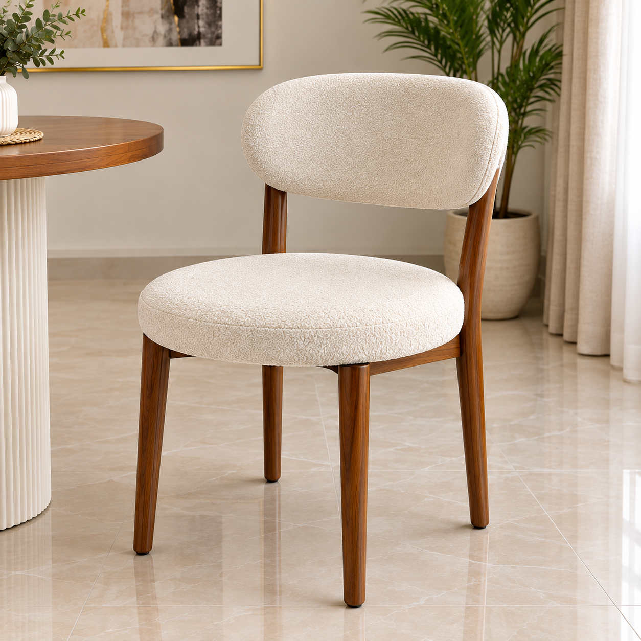 Premium 6-Seater Dining Table Set - Image 2