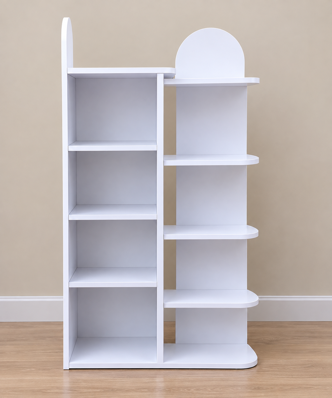 Modern White Display Shelf