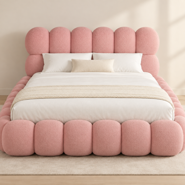 ivory-cream-upholstered-panel-bed
