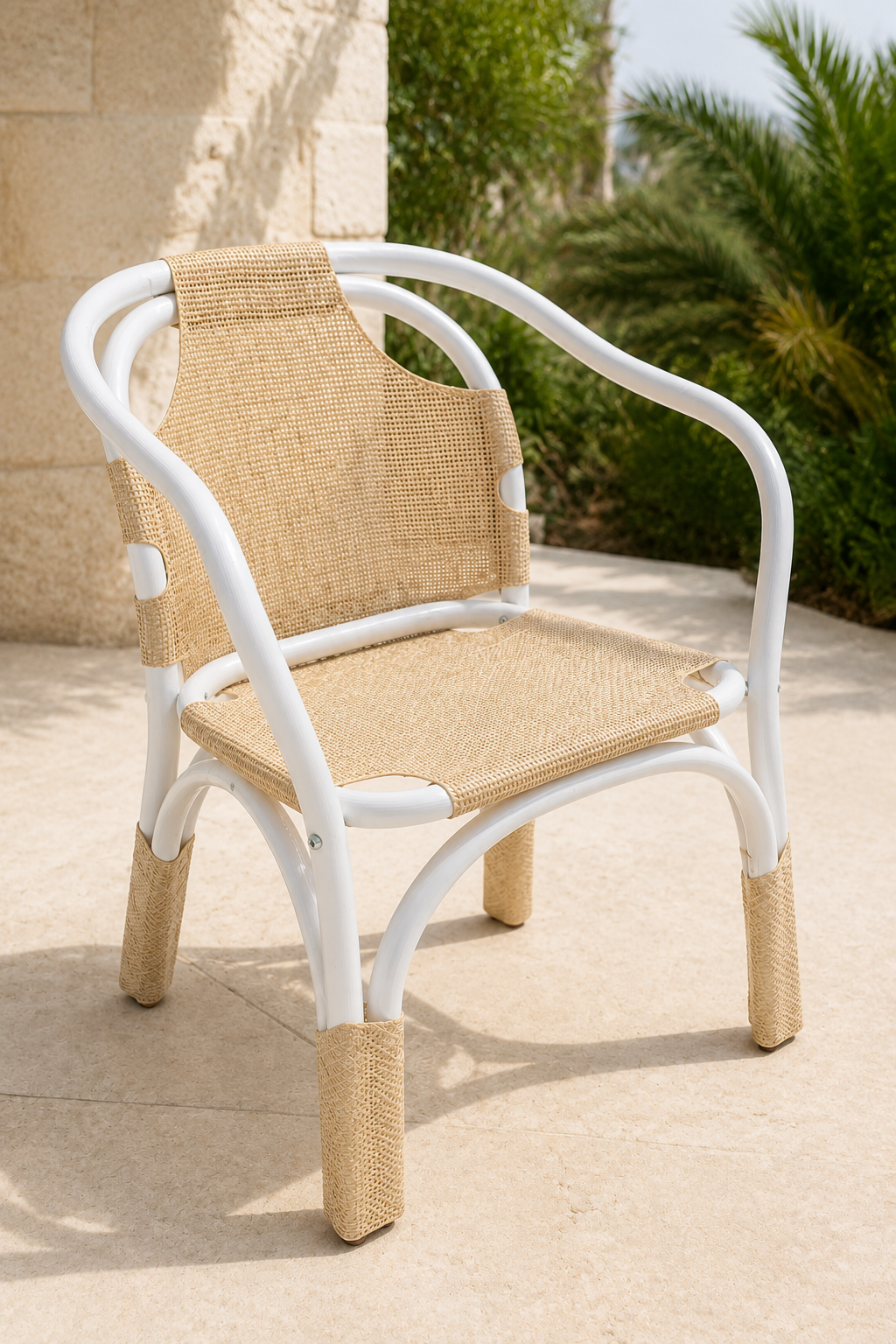 Outdoor Table Set with 4 Chairs - Image 3
