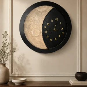 Moon Clock – Large Decorative Wall Clock