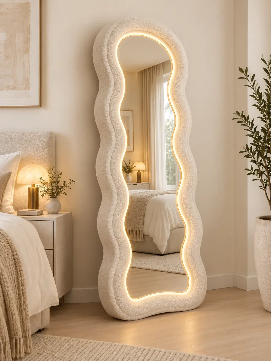 Aura Wave LED Full-Length Mirror - Image 2