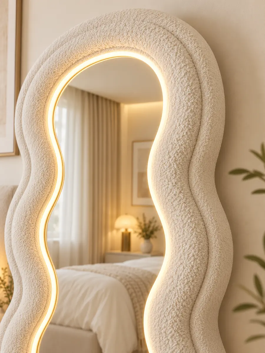 Aura Wave LED Full-Length Mirror - Image 3