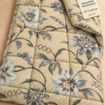 Premium Beige Floral Queen Size Comforter – Soft Winter Quilt | Free Delivery Across Pakistan
