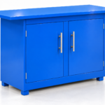 Multipurpose Clothes Ironing Station with Storage Cabinet