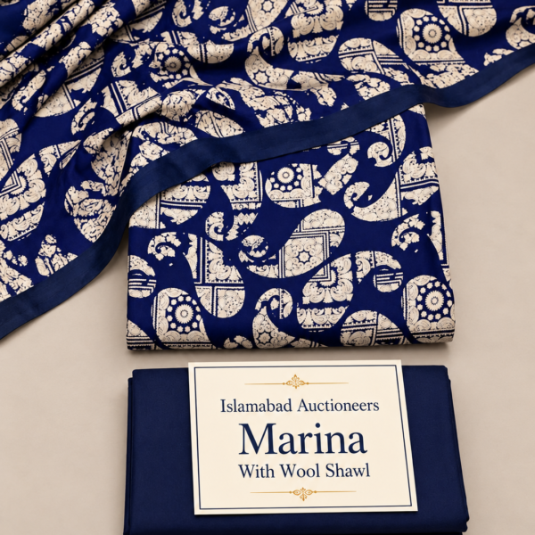 premium-marina-3-piece-unstitched-suit-with-wool-shawl-navy-blue-free-delivery-across-pakistan