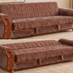 Premium 3-Seater Convertible Sofa Cum Bed – Multiple Colours